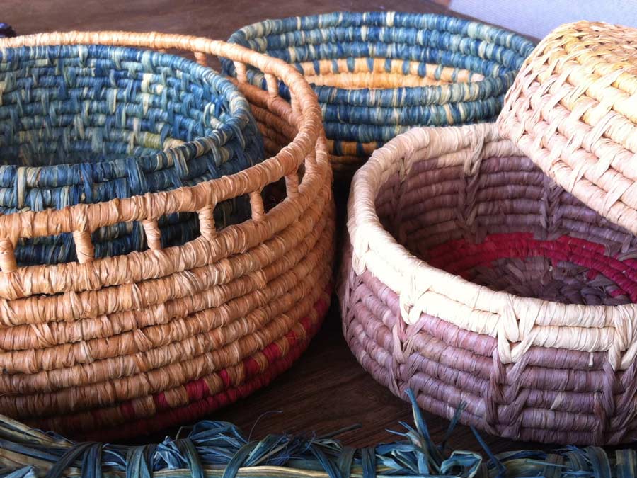 Fibre Art Coiled Basketry